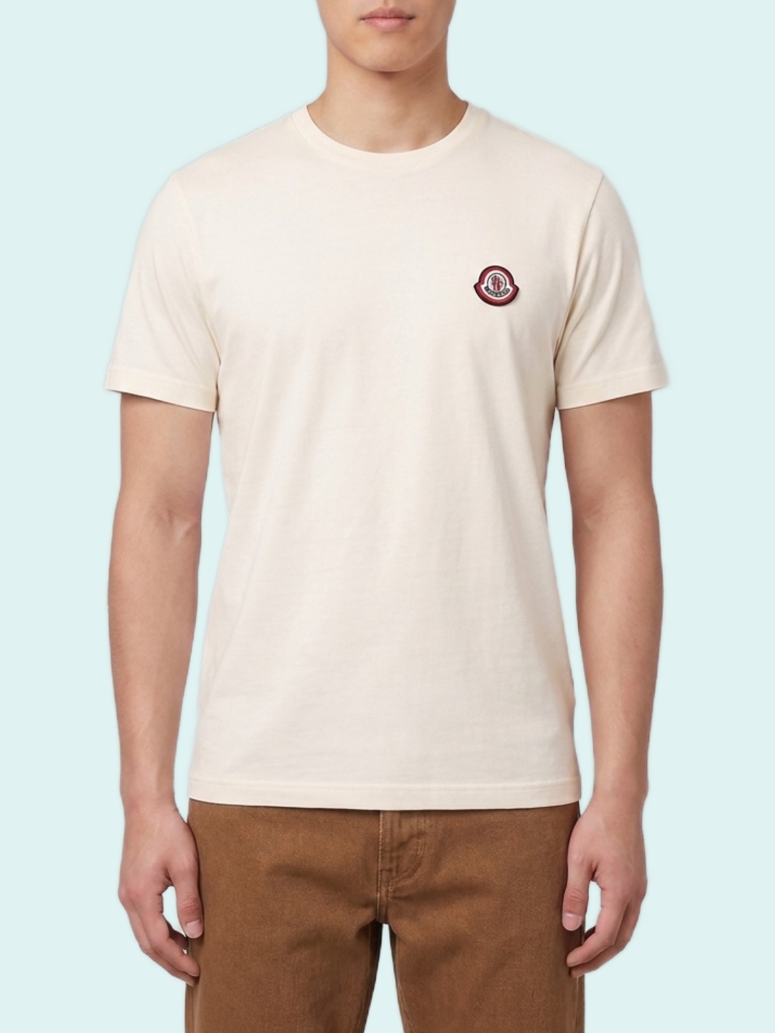 Moncler Cotton jersey T-shirt with logo