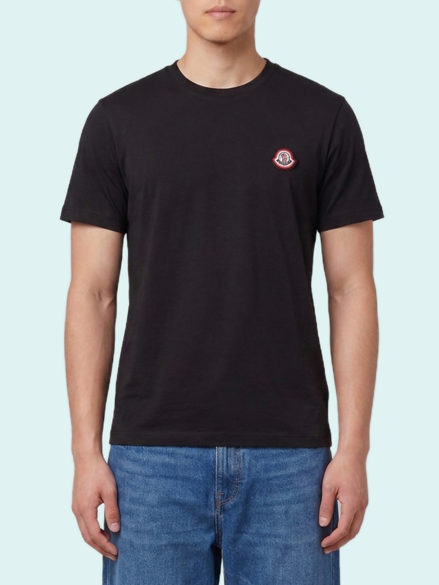 Moncler Cotton jersey T-shirt with logo