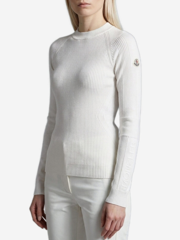 Moncler Grenoble Knitted crew neck sweater