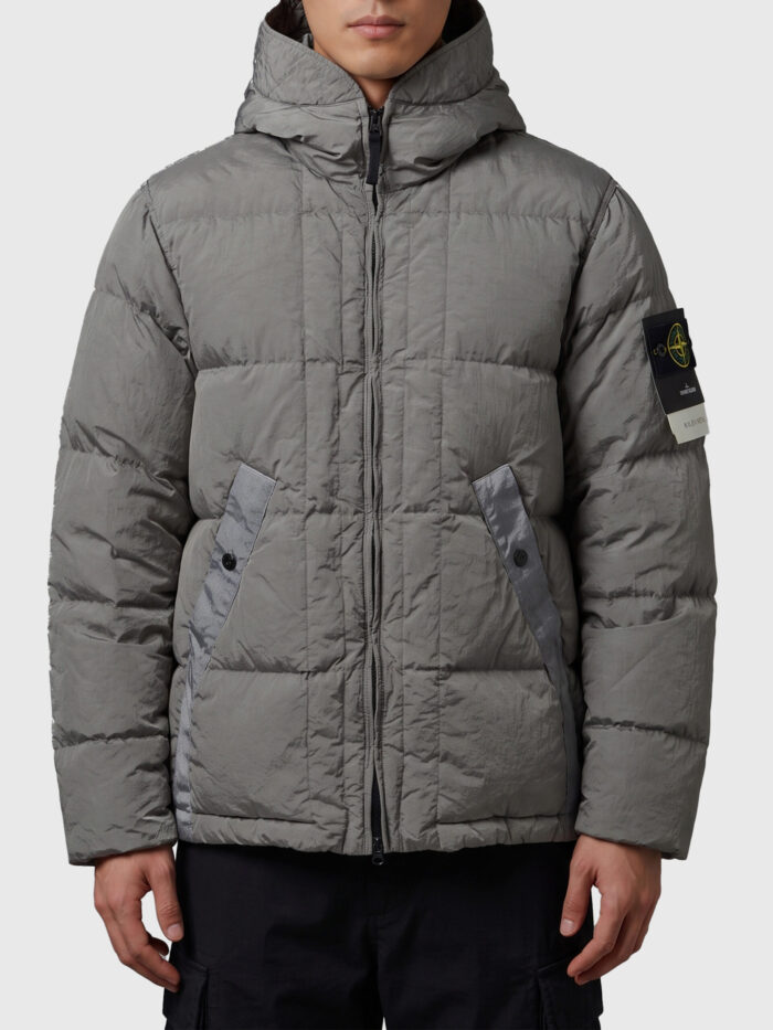 stone island econyl® nylon down jacket Stone Island Econyl® nylon down jacket