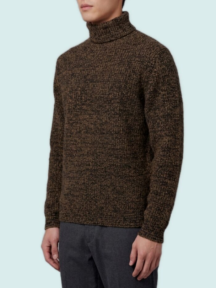 Lemaire Tobacco high-neck sweater