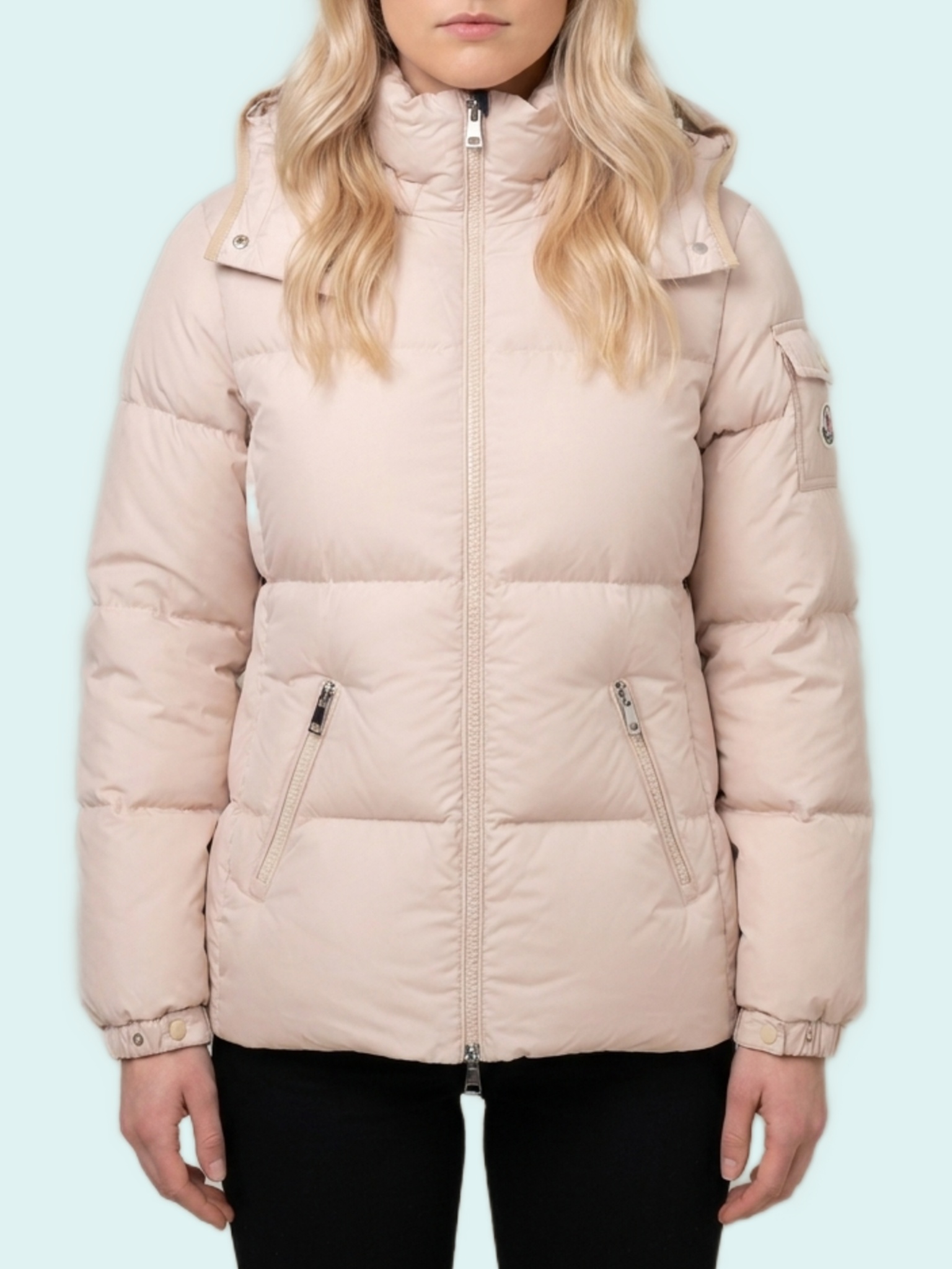 Moncler Fourmines short down jacket