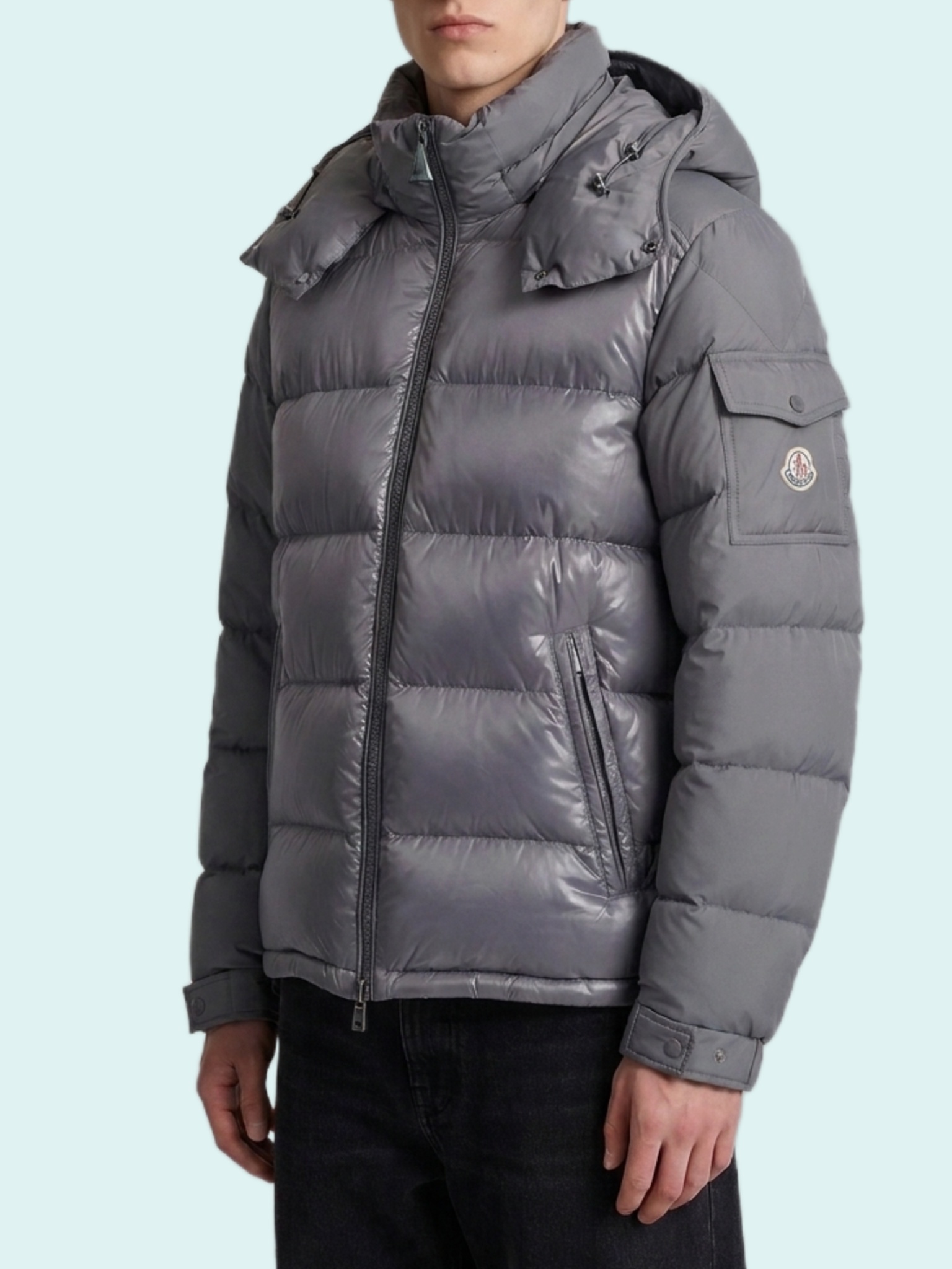 Moncler Short Maya down jacket