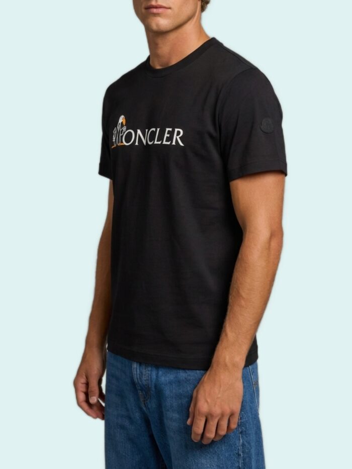 moncler mon duck cotton t shirt Moncler Mon Duck cotton T-shirt