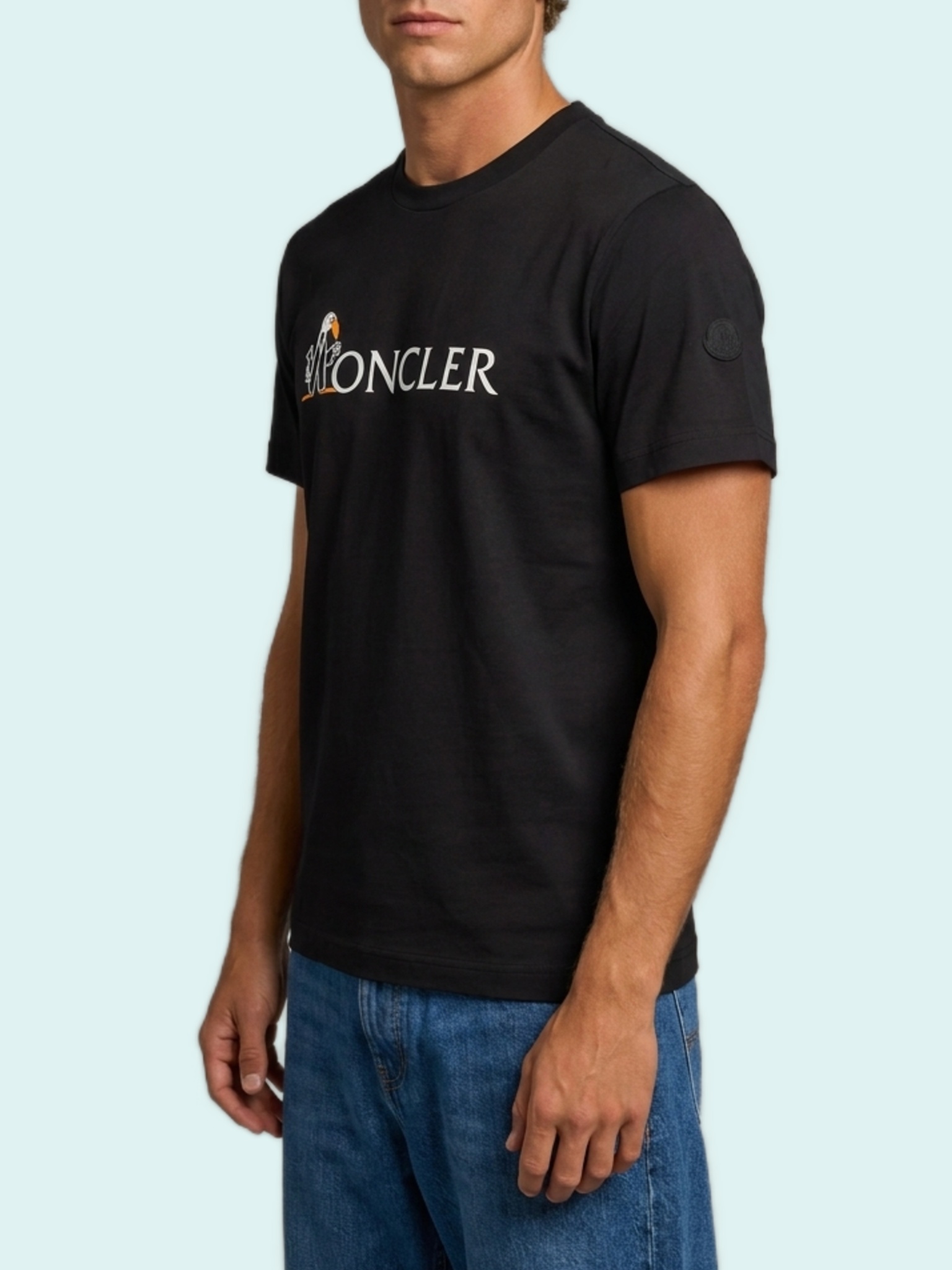 Moncler Mon Duck cotton T-shirt
