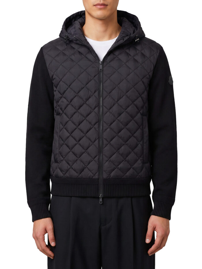Moncler Wool-cashmere blend hooded sweatshirt