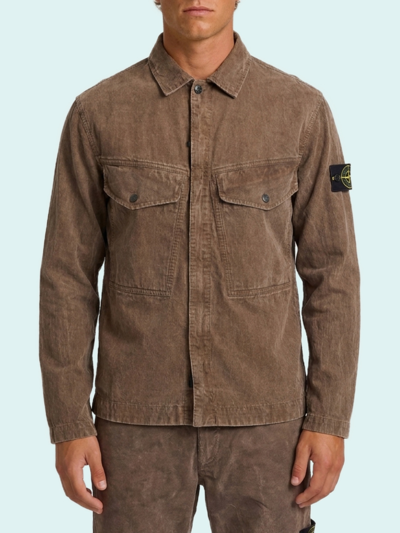 Stone Island Lead grey overshirt