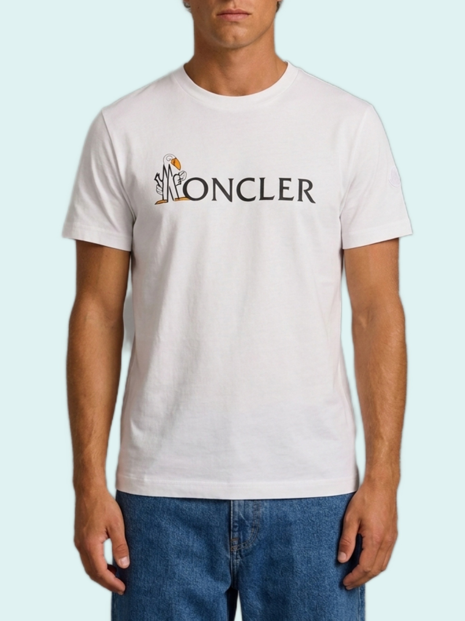 Moncler Mon Duck cotton T-shirt