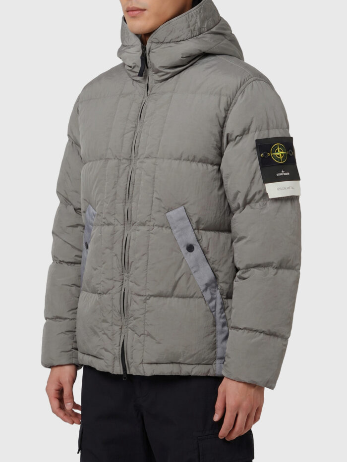 Stone Island Econyl® nylon down jacket