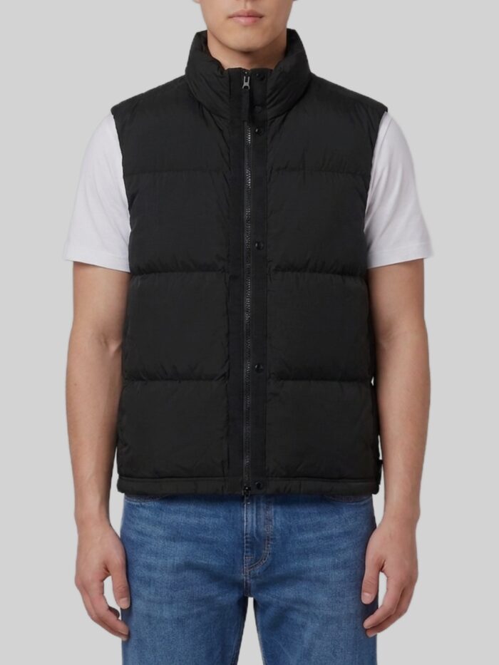 stone island black quilted nylon vest Stone Island Black quilted nylon vest