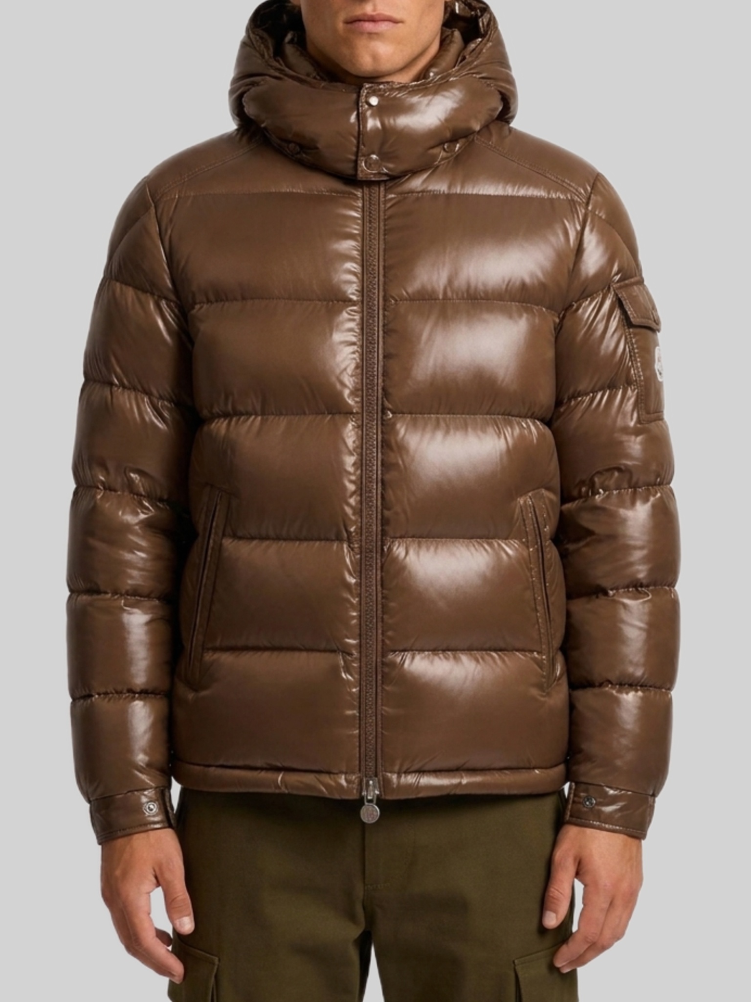 Moncler Short Maya down jacket