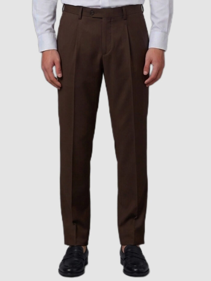 Lardini Brown Feeling single-breasted suit