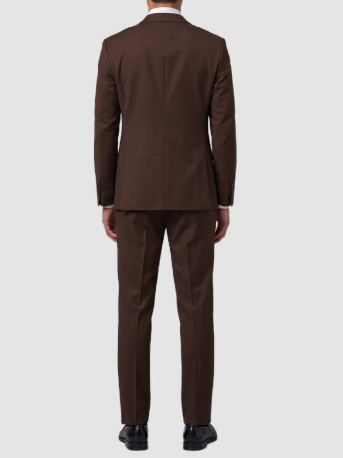 Lardini Brown Feeling single-breasted suit