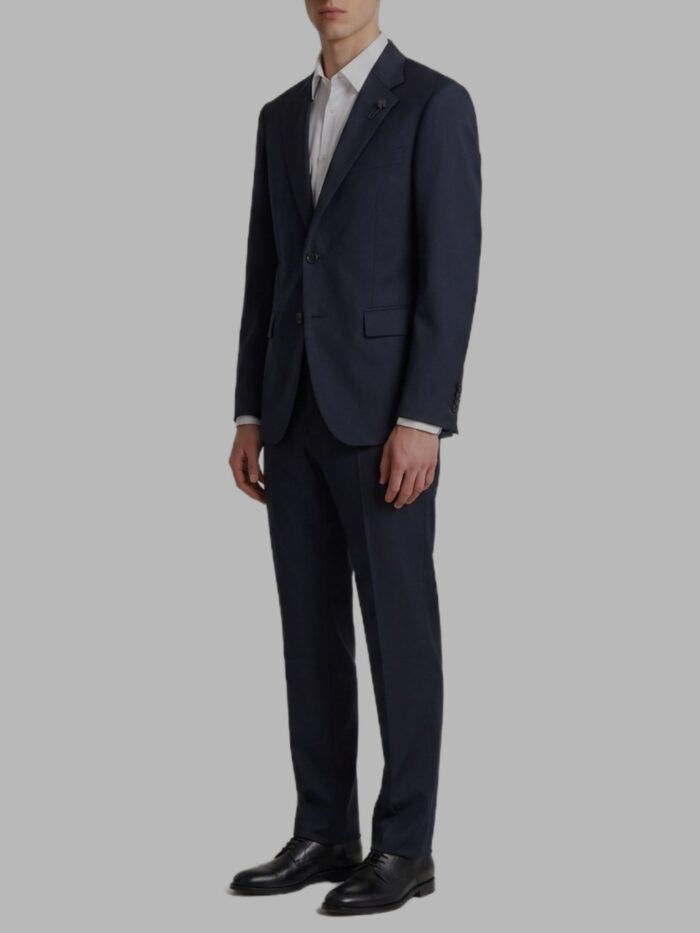 Lardini Dark blue Feeling single-breasted suit