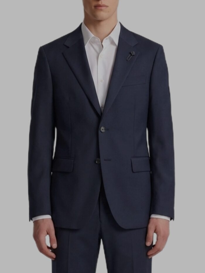 Lardini Dark blue Feeling single-breasted suit