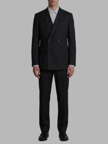 Lardini Black Feeling double-breasted dress