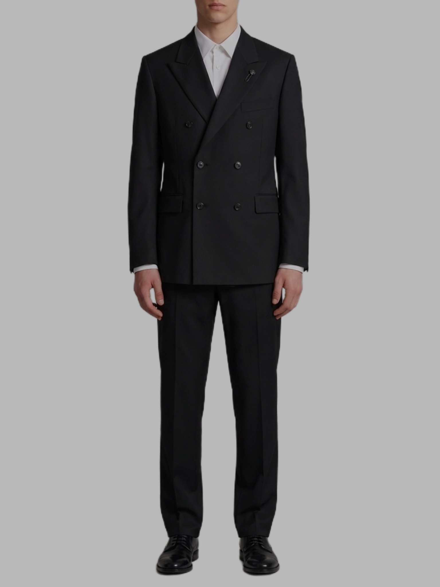 Lardini Black Feeling double-breasted dress