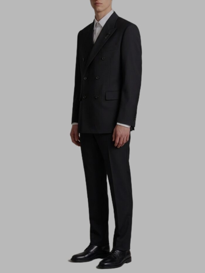 Lardini Black Feeling double-breasted dress