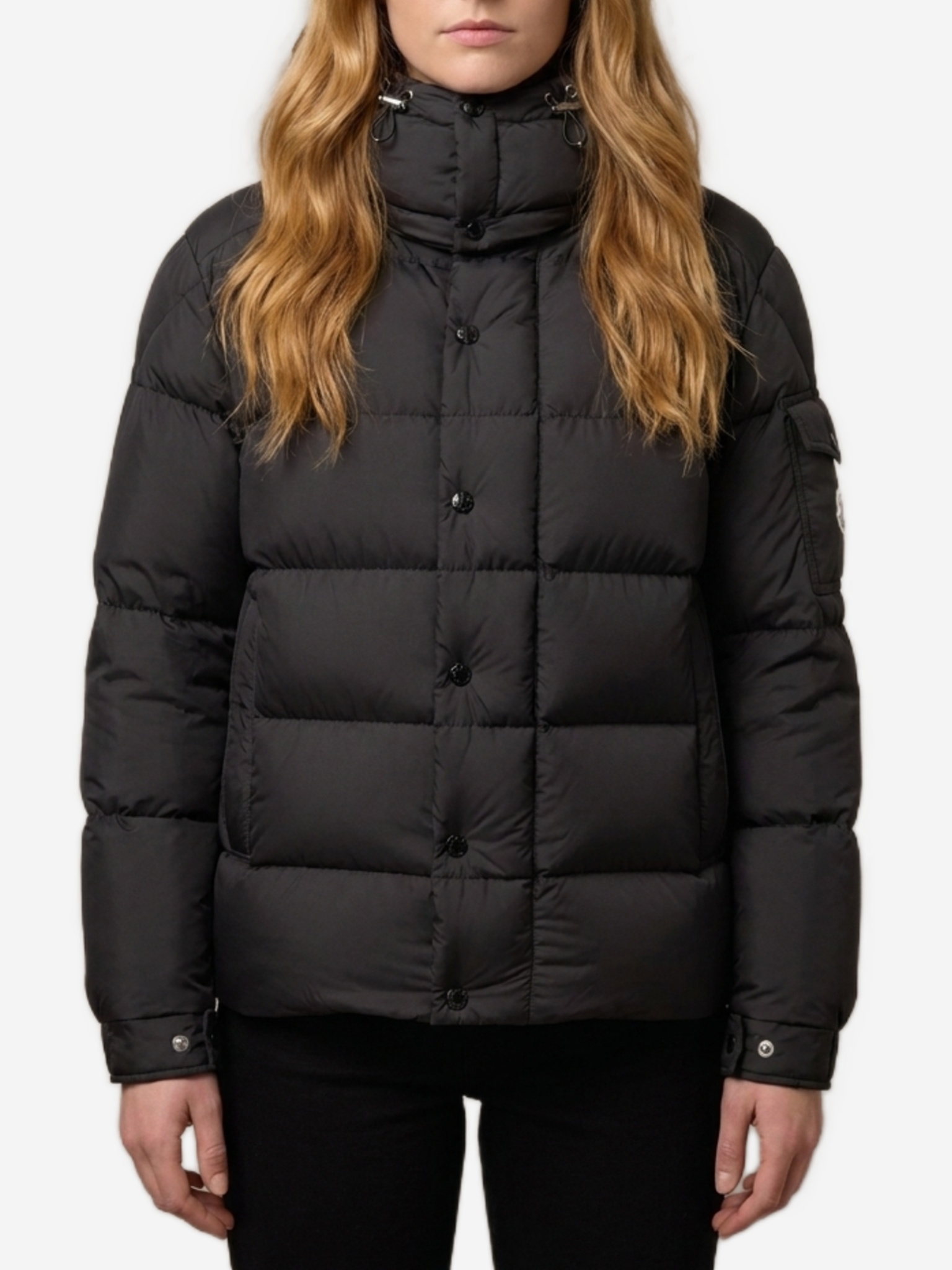 Moncler Moncler Maya 70 short down jacket