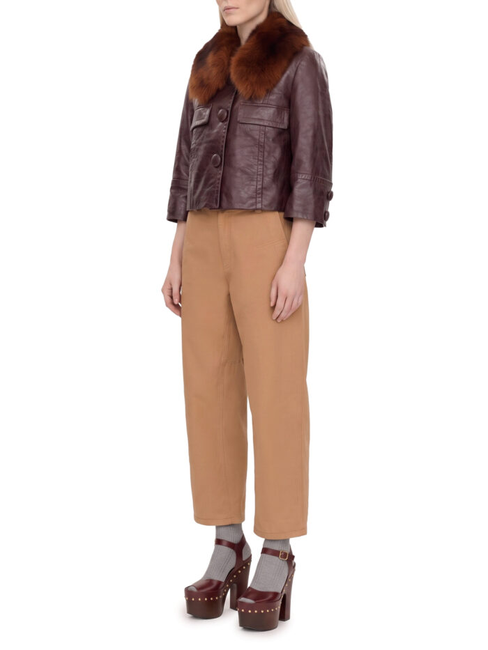 Chloe Short leather jacket