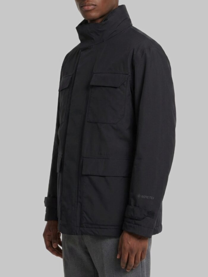 Herno Black technical jacket