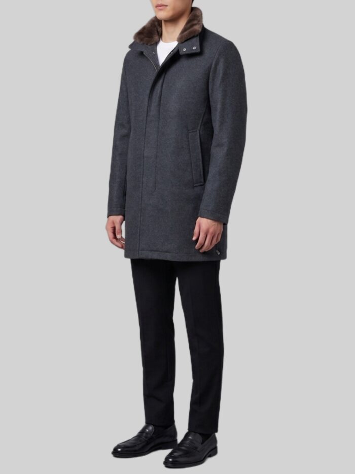 Herno Anthracite gray coat