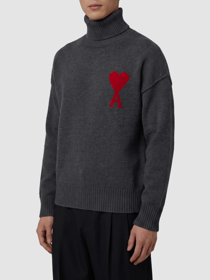 Ami Paris Ami de Coeur turtleneck sweater