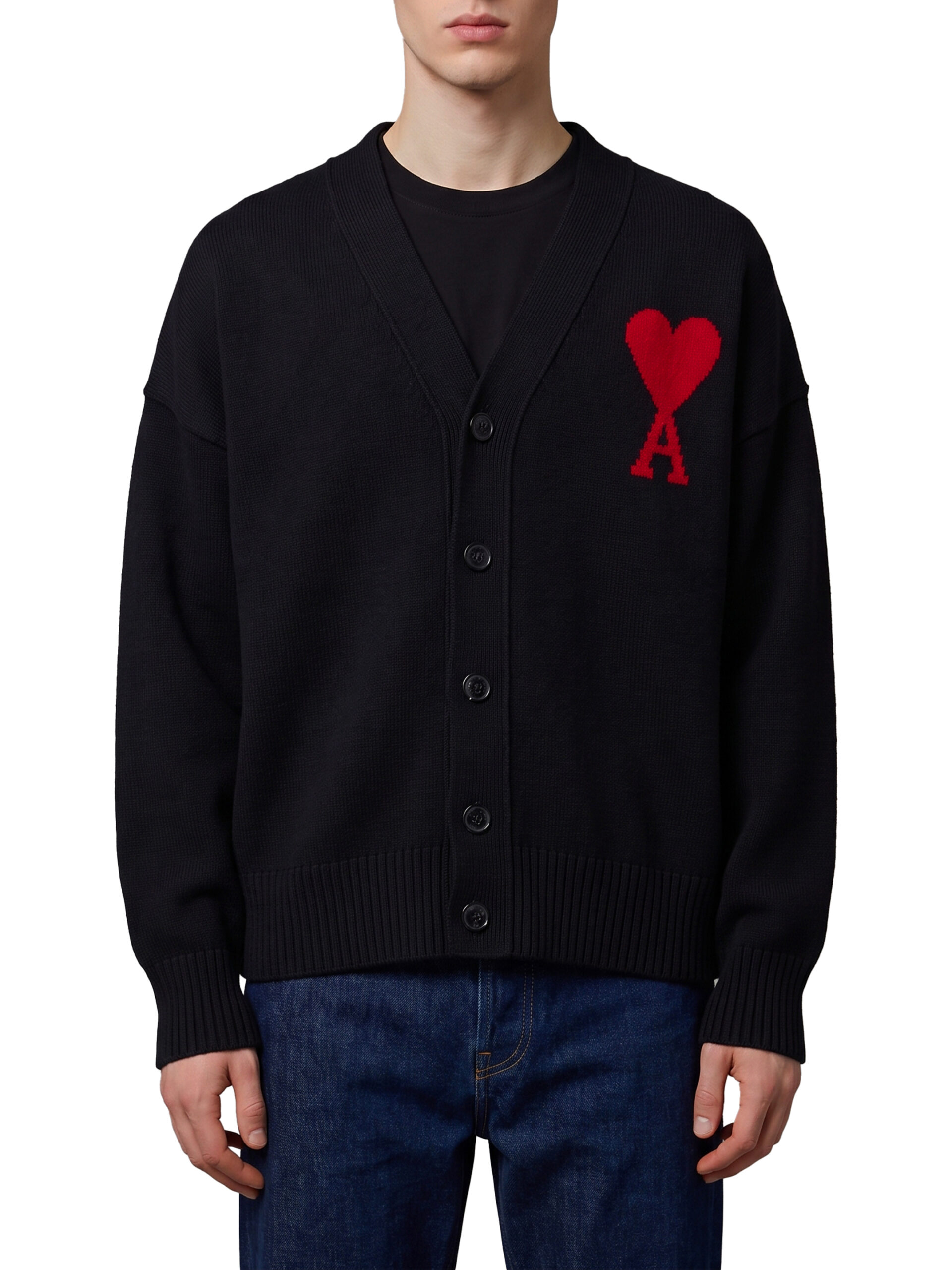 Ami Paris Ami de Coeur cardigan