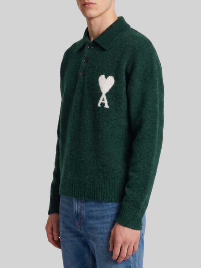 Ami Paris Ami de Coeur polo shirt