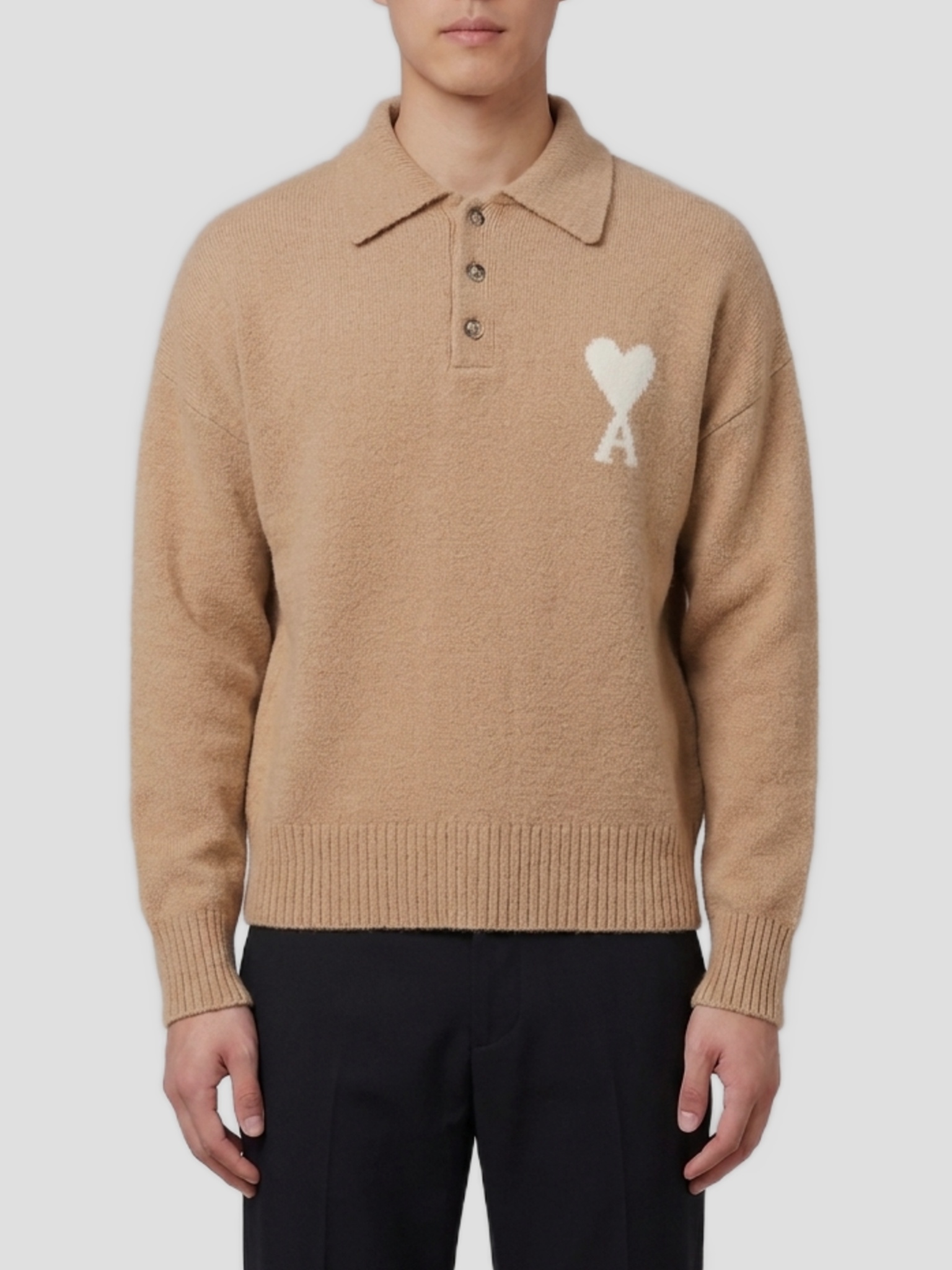 Ami Paris Ami de Coeur polo shirt