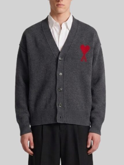 Ami Paris Ami de Coeur cardigan