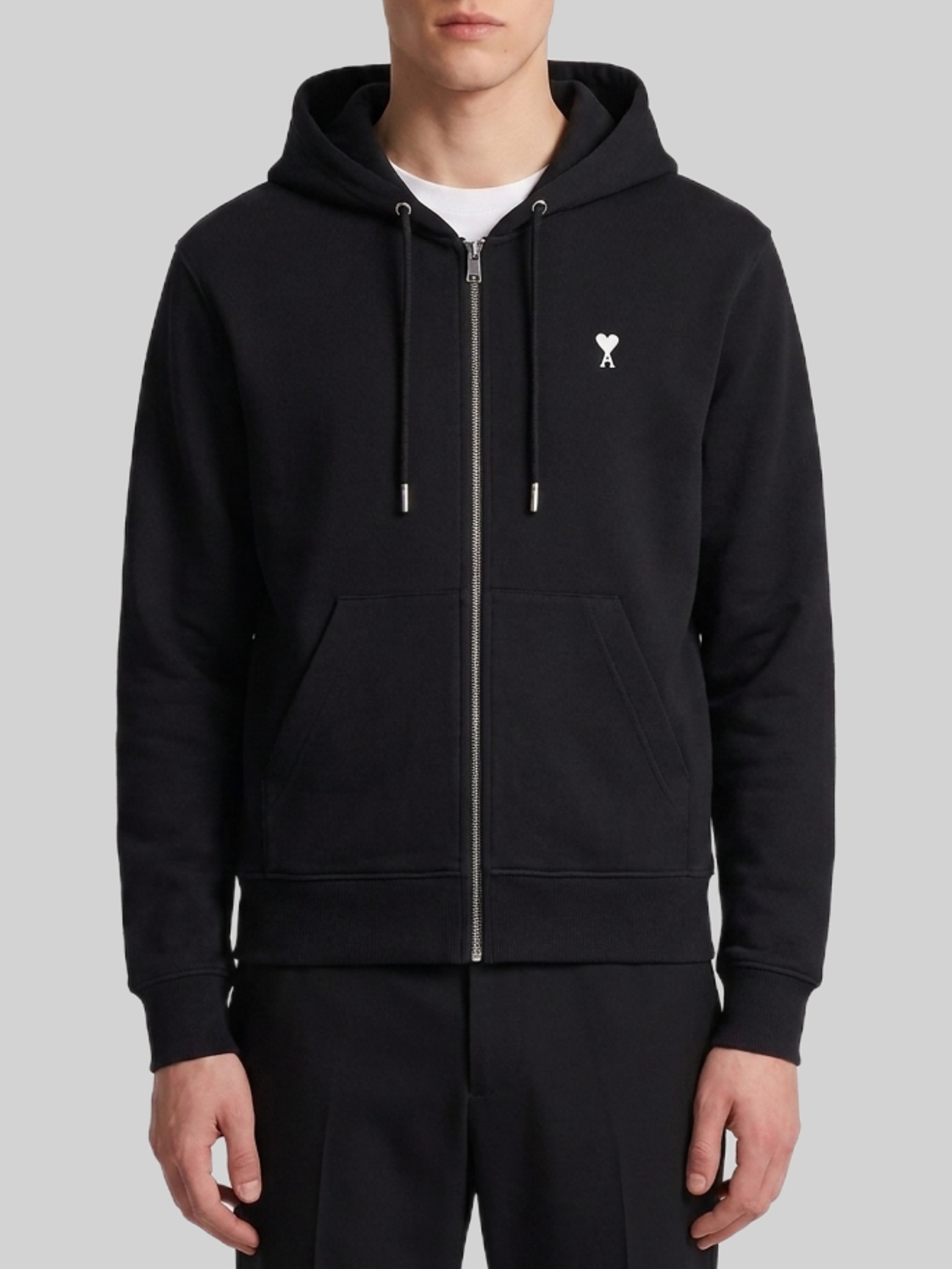 Ami Paris Ami de Coeur zip-up hoodie