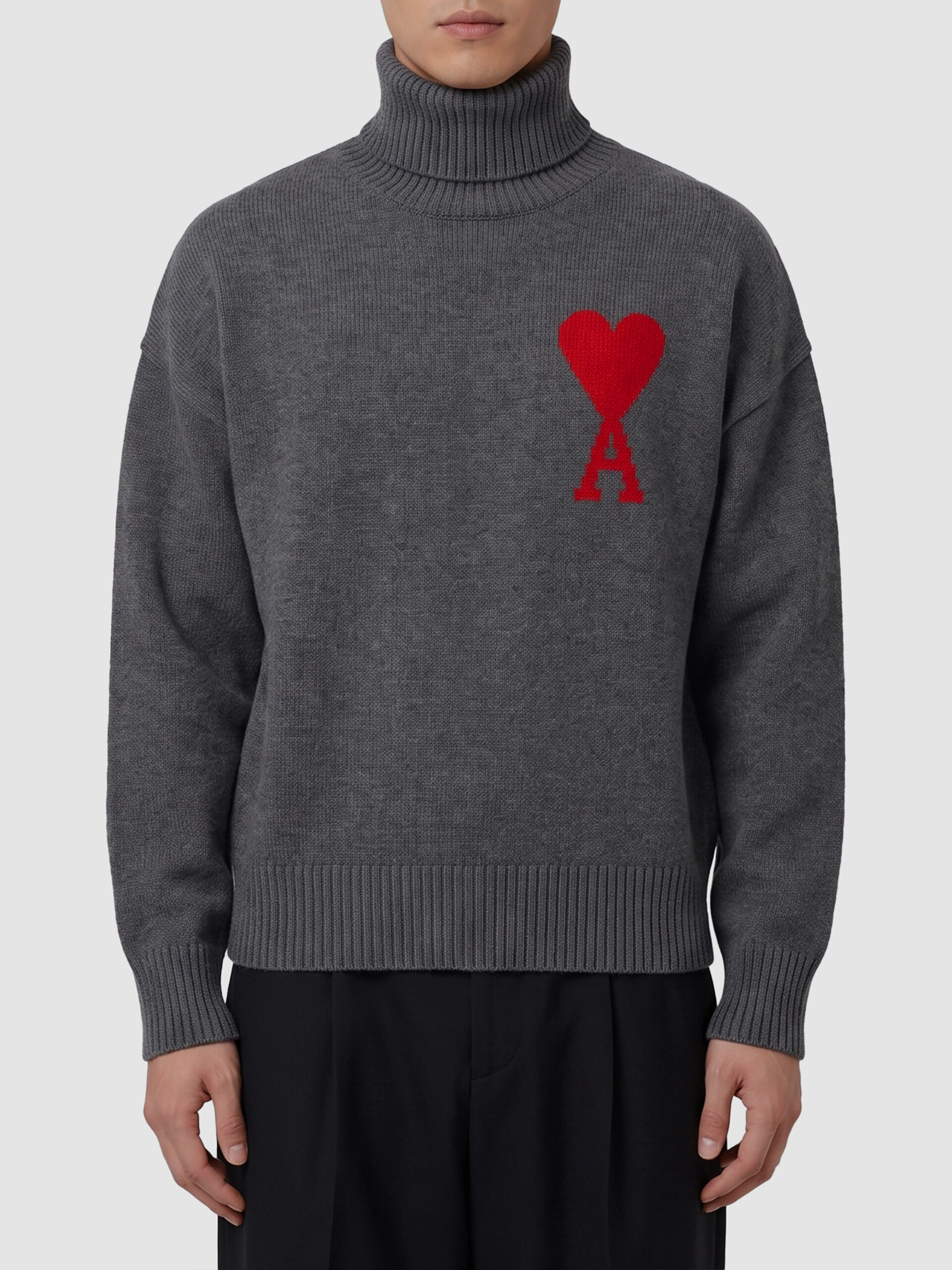 Ami Paris Ami de Coeur turtleneck sweater