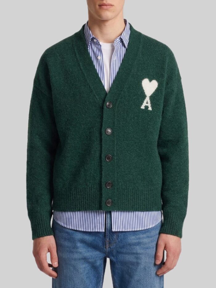 ami paris ami de coeur cardigan Ami Paris Ami de Coeur cardigan