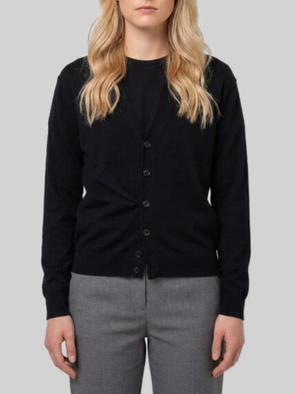 Lemaire Black Twisted cardigan