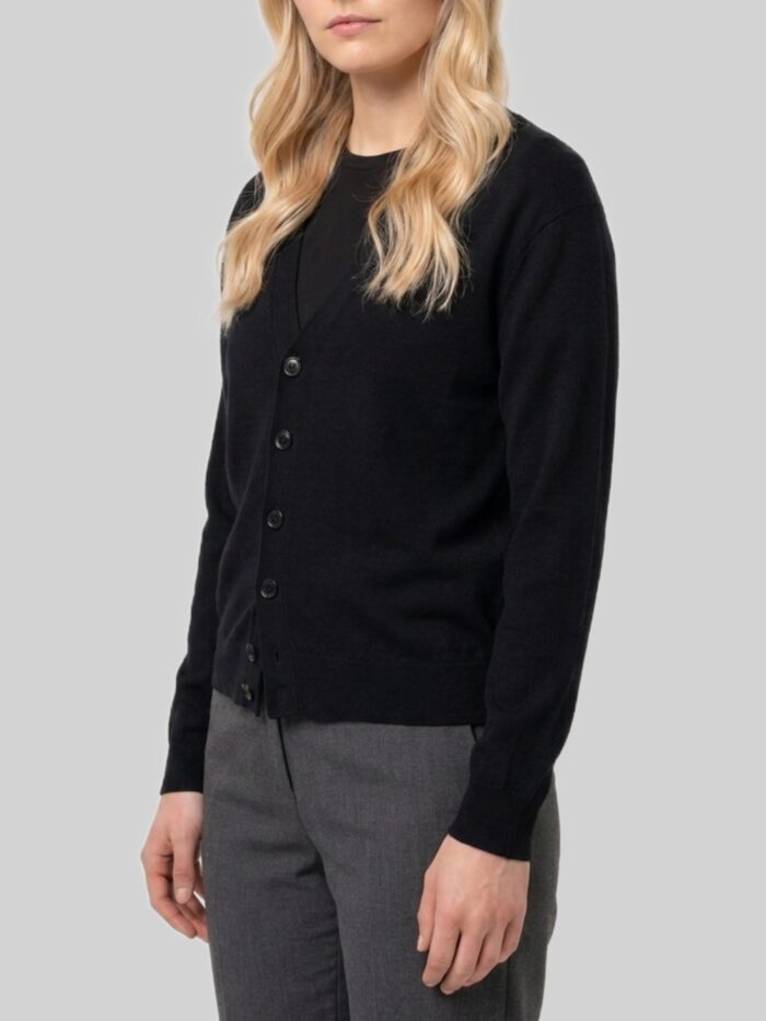 Lemaire Black Twisted cardigan