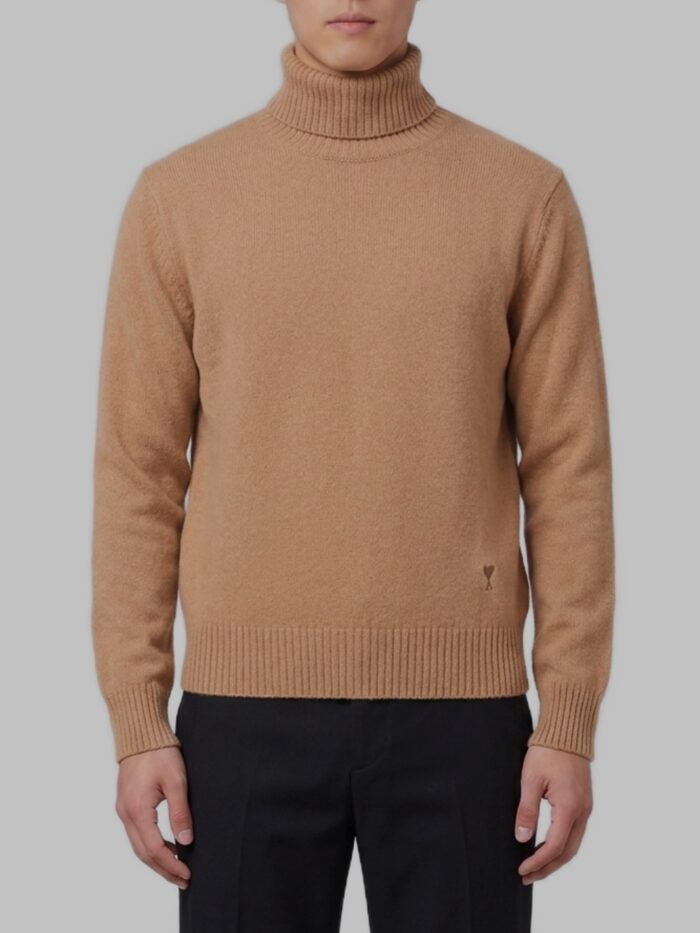 ami paris ami de coeur turtleneck sweater Ami Paris Ami de Coeur turtleneck sweater