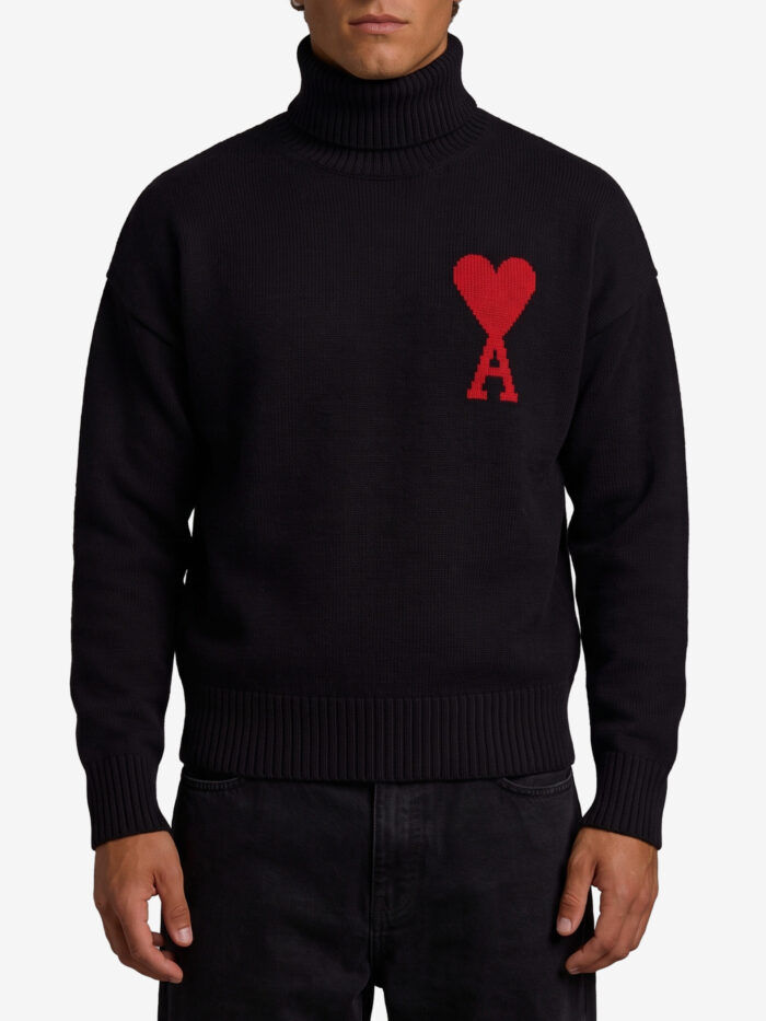 Ami Paris Ami de Coeur turtleneck sweater
