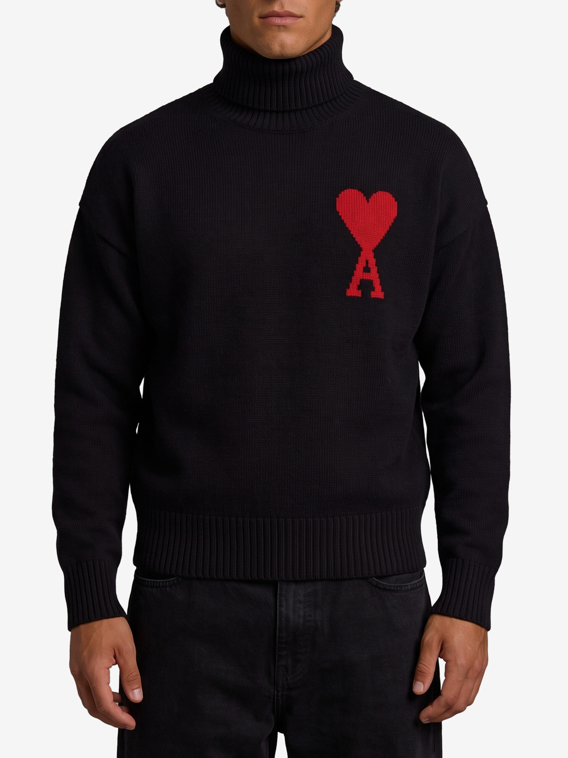 Ami Paris Ami de Coeur turtleneck sweater