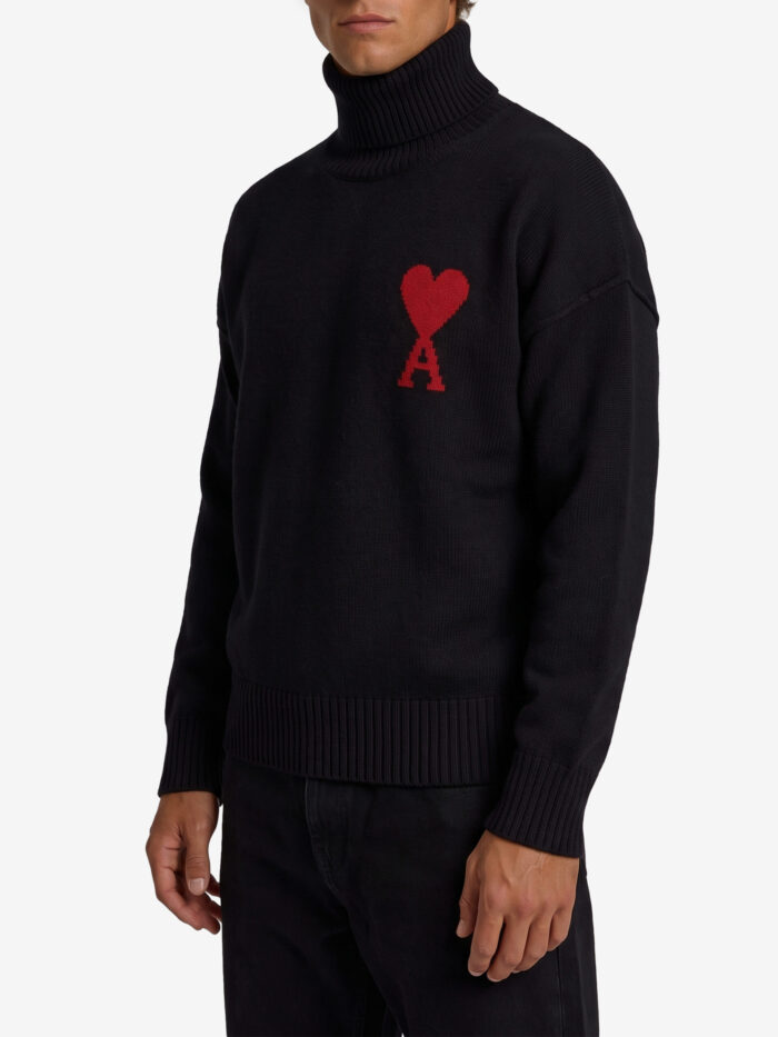 Ami Paris Ami de Coeur turtleneck sweater