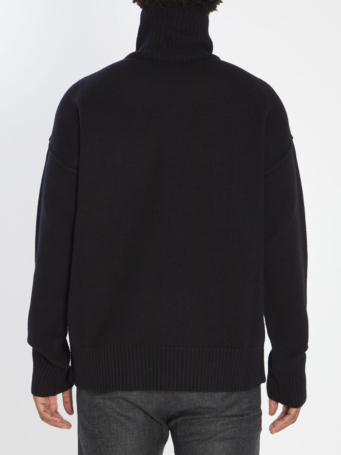 Ami Paris Ami de Coeur turtleneck sweater