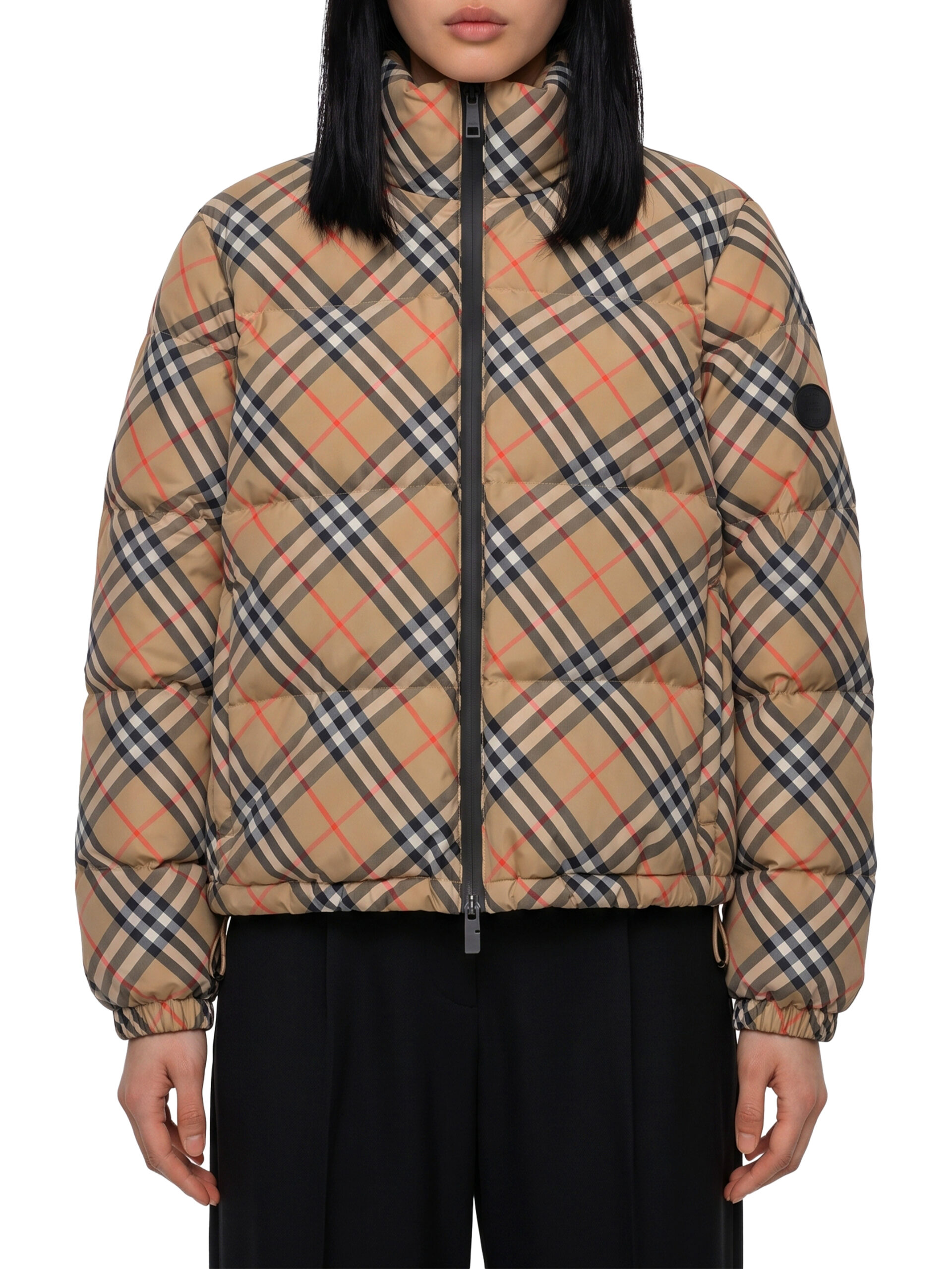 Burberry Ambleside Check puffer jacket