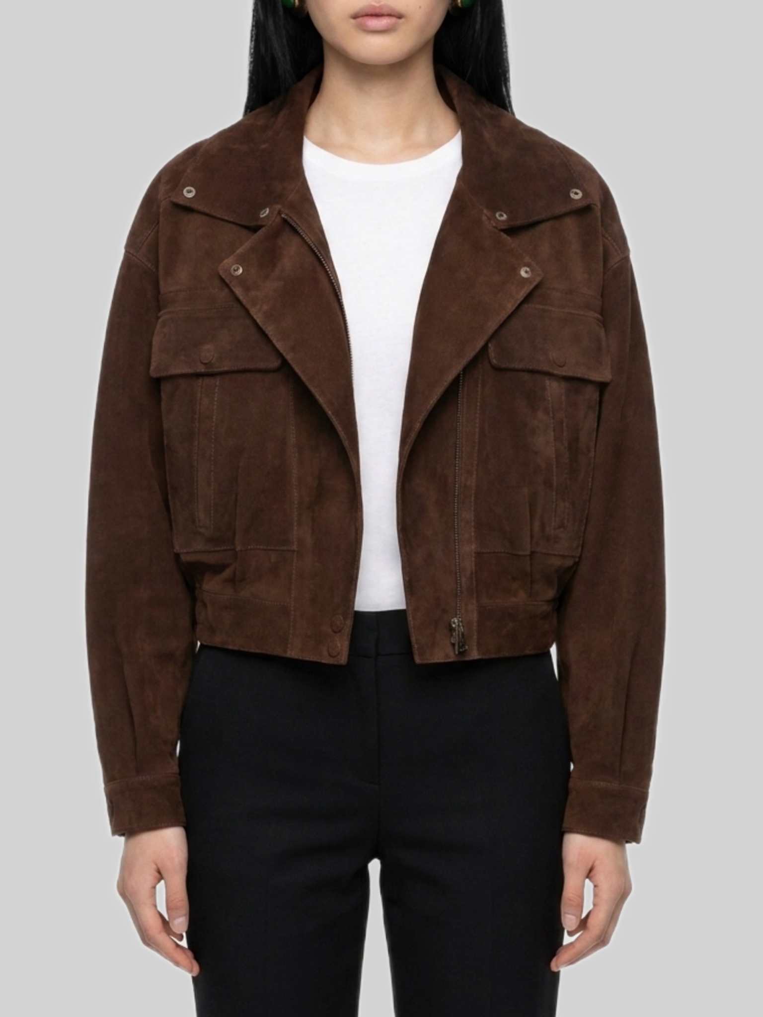 Saint Laurent Vintage suede jacket