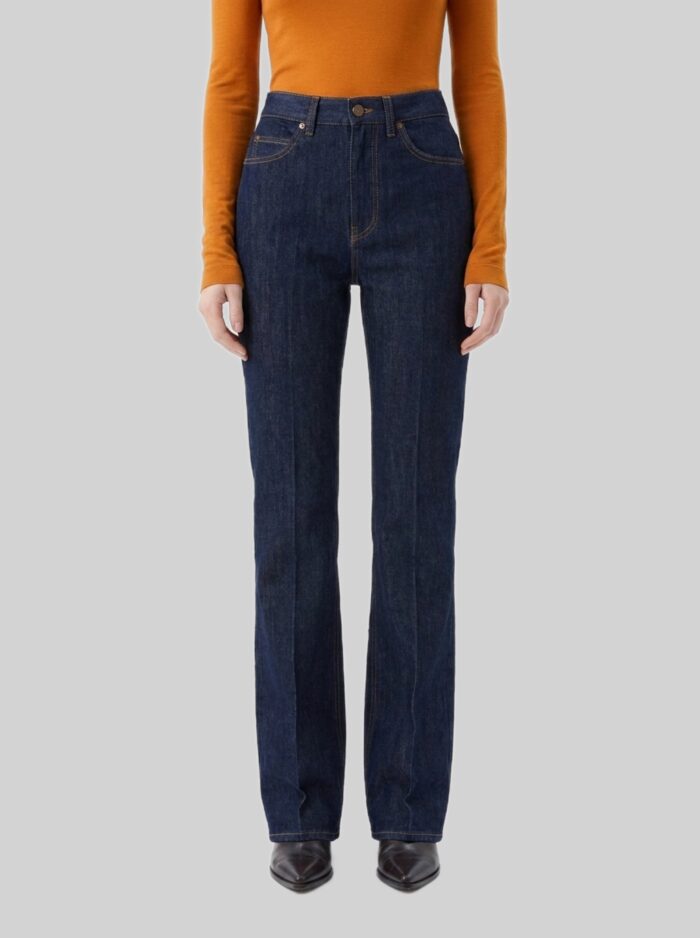 saint laurent 70s dark night blue jeans Saint Laurent 70s Dark Night Blue jeans