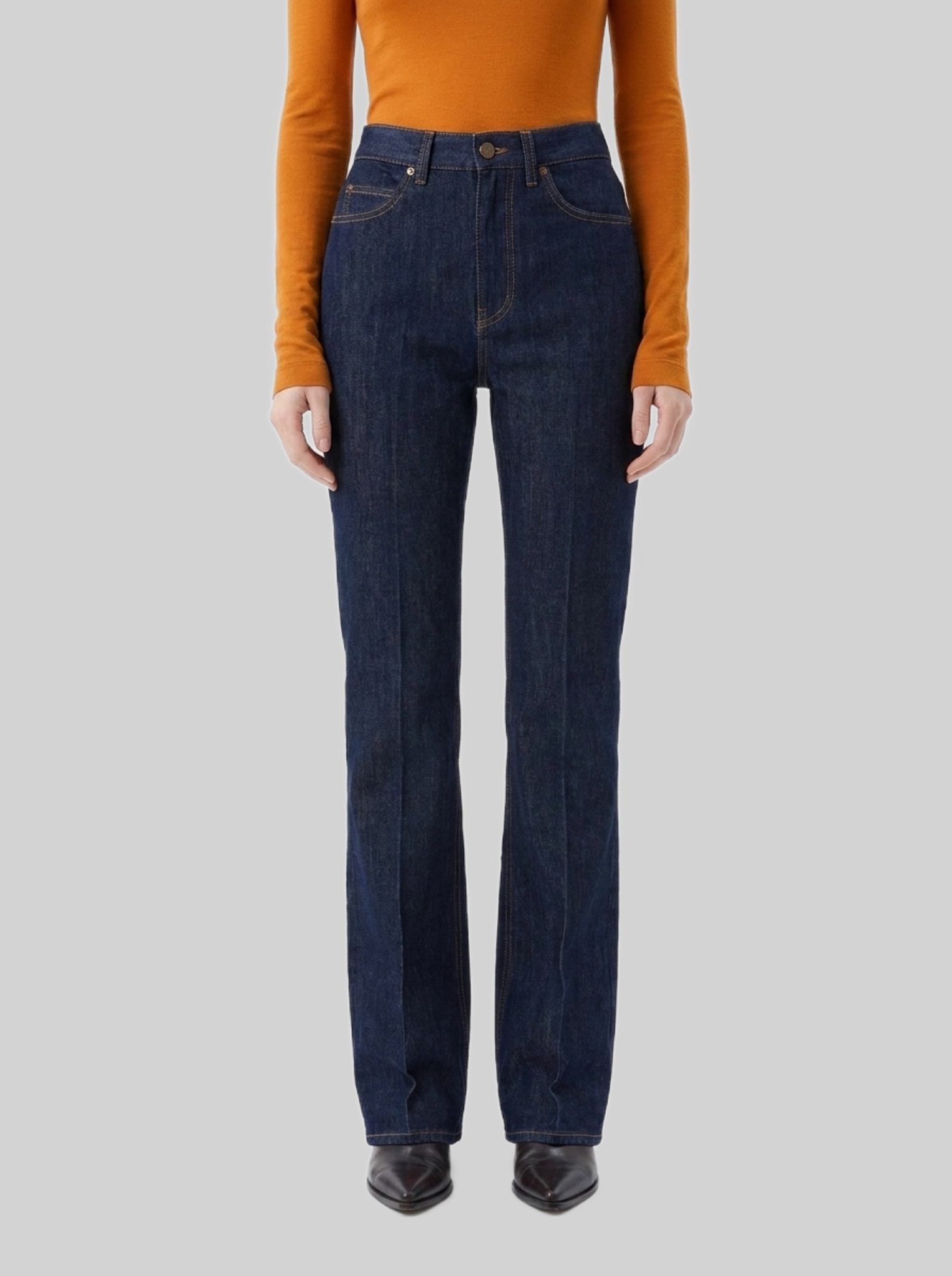 Saint Laurent 70s Dark Night Blue jeans