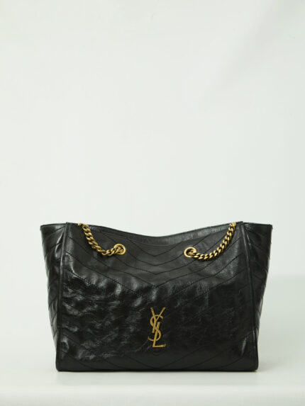 Saint Laurent Niki shopping bag in vintage leather