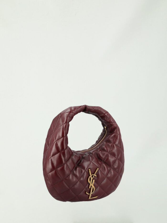Saint Laurent Icarino bag in Rouge Cabernet