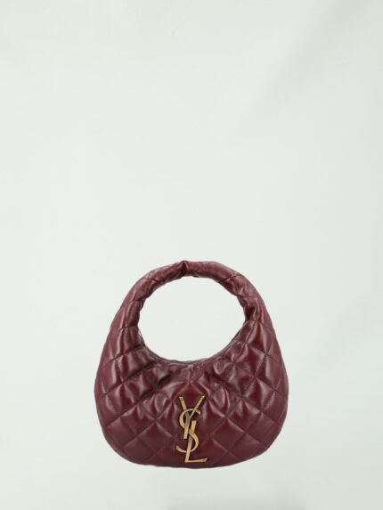 Saint Laurent Icarino bag in Rouge Cabernet
