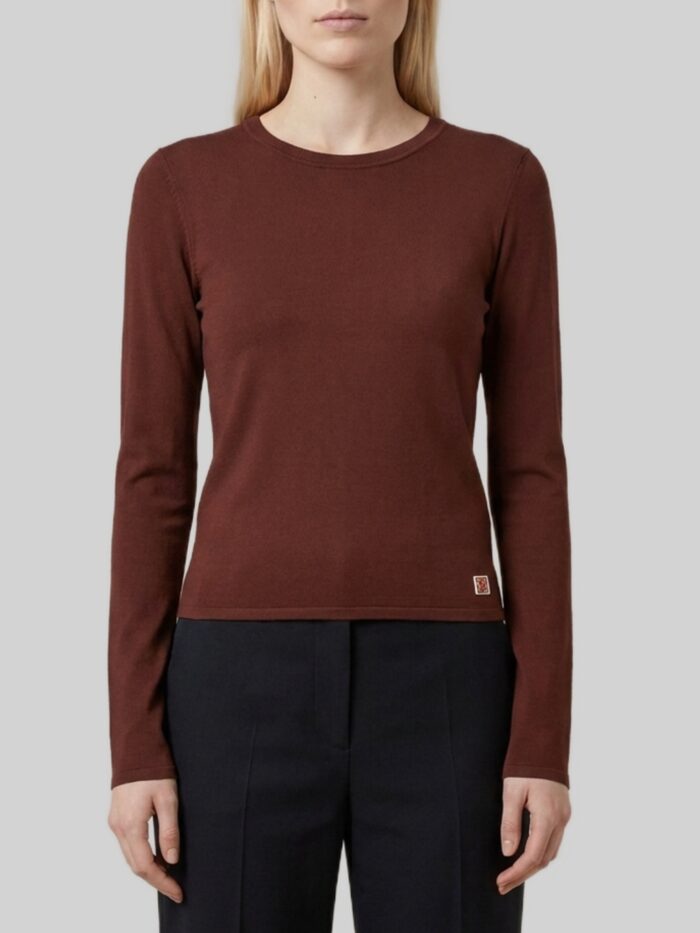 saint laurent sheer cassandre knit top Saint Laurent Sheer Cassandre knit top