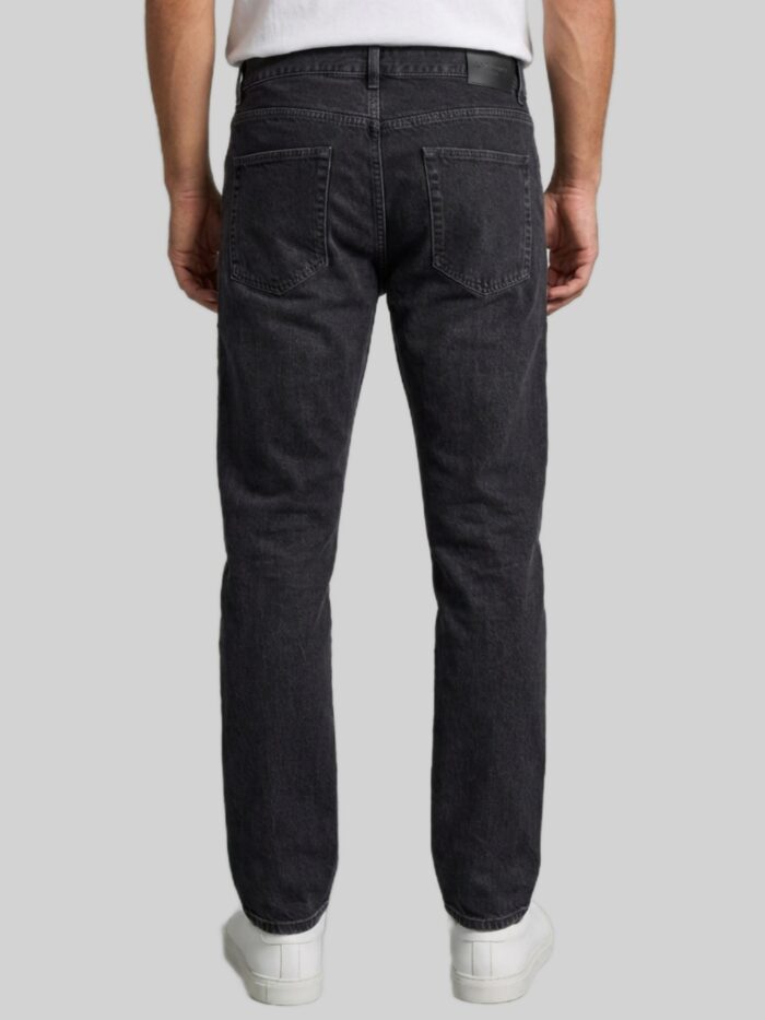 Saint Laurent Bristol black relax tapered leg jeans